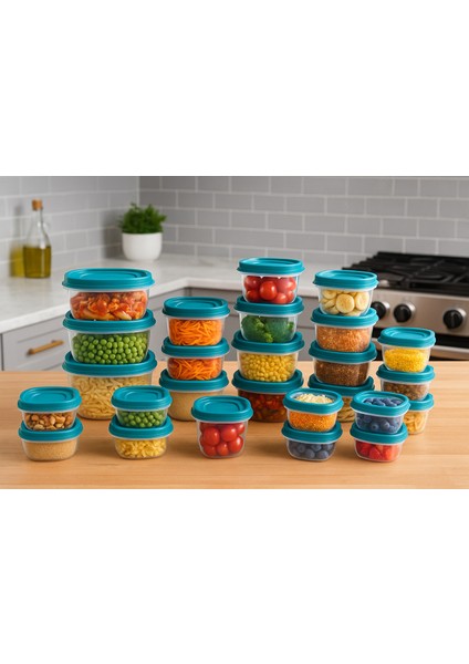 Easy Find Lids 38 Parça Saklama Kabı Seti – Kapaklı, Bpa Free, Mikrodalga & Bulaşık Makinesi Uyumlu fırsatları