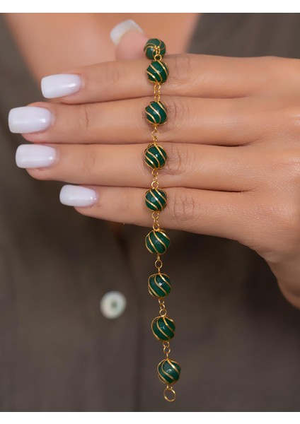 14 Ayar Kafesli Yeşil Bileklik fiyatları