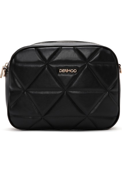 Kadın Siyah Uzun Askılı Kapitone Çapraz Çanta 25ABD2000KP modelleri