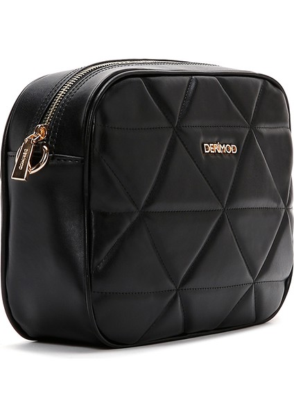 Kadın Siyah Uzun Askılı Kapitone Çapraz Çanta 25ABD2000KP fırsatları