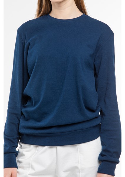 Süperlife Kadın Bisiklet Yaka Regular Fit Sweatshirt SPR21K17 indirimleri