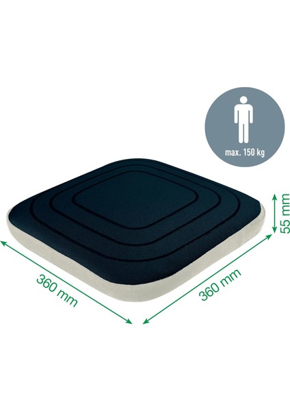 Ergo Active Balance Oturma Minderi, Ofis Sandalyeleri Için Ergonomik Hava Yastığı, Optimum Otu fırsatları