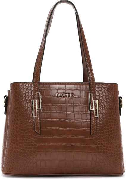 Kadın Taba Uzun Askılı Kroko Omuz Çantası 25WBD2842E3 modelleri