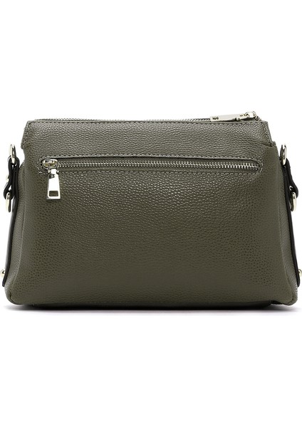 Kadın Haki Uzun Askılı Kroko Çapraz Çanta 25WBD2111E3 indirimleri