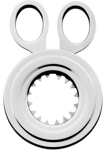 Gourmet Yumurta Yemeği, Yumurta Açacağı, Cromargan Paslanmaz Çelik, Mat, Bulaşık Makinesinde Yık