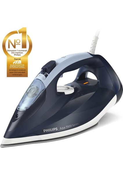 Versuni Philips Azur DST7030/20 Buharlı Ütü, 2800W, Steamglide Plus Taban, 50 G/dk Sürekli Buhar, 25 fiyatları