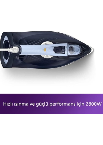 Versuni Philips Azur DST7030/20 Buharlı Ütü, 2800W, Steamglide Plus Taban, 50 G/dk Sürekli Buhar, 25 modelleri