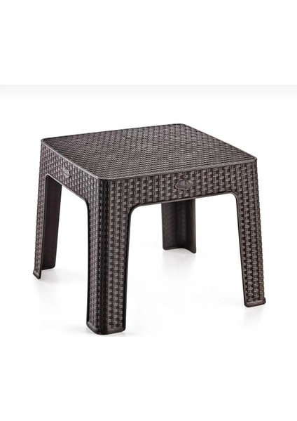 🌿 Şık Troya Rattan Kollu Sandalye (2 Adet) + Rattan Sehpa Seti fırsatları