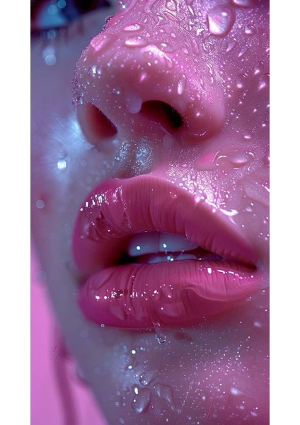 Realistik Dudaklar V1 Ev Duvar Salon Güzellik Salonu Ofis Dükkan Dekarasyon Kanvas Tablo fiyatları