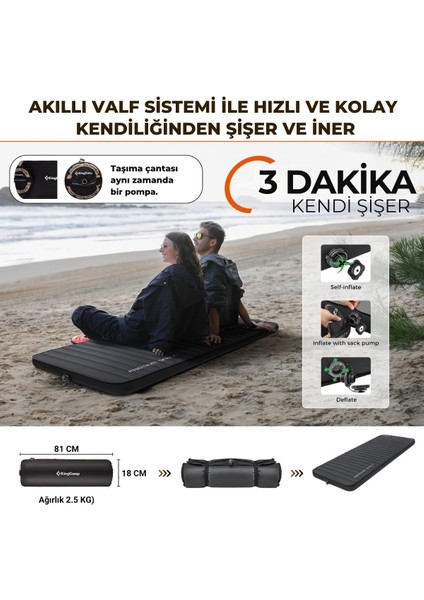 Premium Single Şişme Mat R-Değeri 7.5 indirimleri