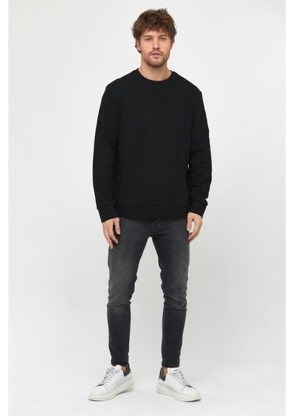 Süperlife Erkek Bisiklet Yaka Regular Fit Ince Sweatshirt Spr 20K30 fiyatları