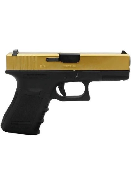Glock 19 Gen3 Titanium Gold + Green Gas + 1 kg Bb + Taşıma Çantası + Atış Gözlüğü fiyatları