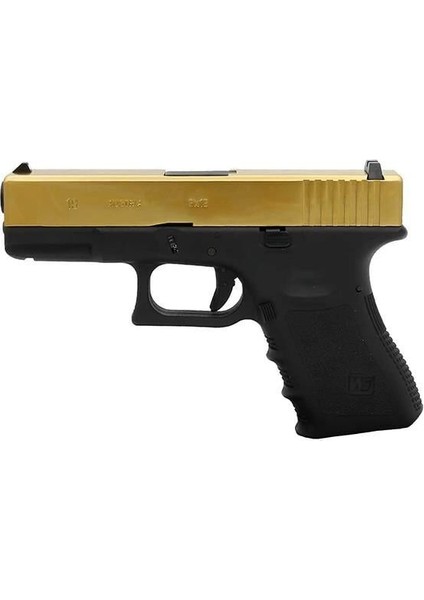 Glock 19 Gen3 Titanium Gold + Green Gas + 1 kg Bb + Taşıma Çantası + Atış Gözlüğü modelleri