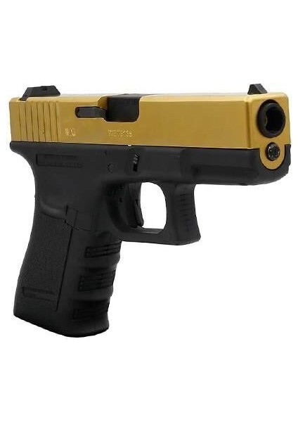 Glock 19 Gen3 Titanium Gold + Green Gas + 1 kg Bb + Taşıma Çantası + Atış Gözlüğü fırsatları