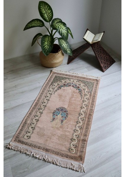 Çeyizlik Astarlı Lüks Seccade Hediyelik S1019 Siyah fiyatları