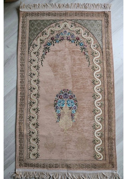 Çeyizlik Astarlı Lüks Seccade Hediyelik S1019 Siyah modelleri