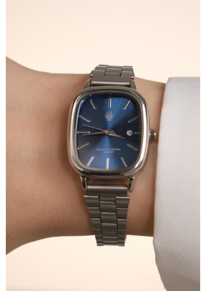 Valenza Classic Time Silver Lacivert Kol Saati modelleri