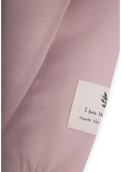 Sweatshirt Takım 2-10 Yaş Pudra Pembe modelleri