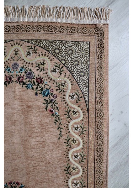 Çeyizlik Astarlı Lüks Seccade Hediyelik S1019 Siyah fırsatları