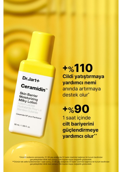 Dr. Jart Ceramidin - Süt Formlu Cilt Bariyeri Nemlendirici Losyon 50ML/1.7FLOZ fırsatları