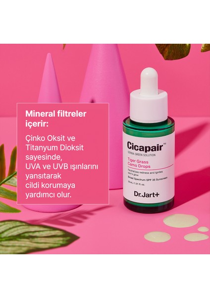 Dr. Jart Cicapair™ Tiger Grass - Kaplan Otu Içeren Sıvı Düzeltici SPF35 30ML/1FLOZ