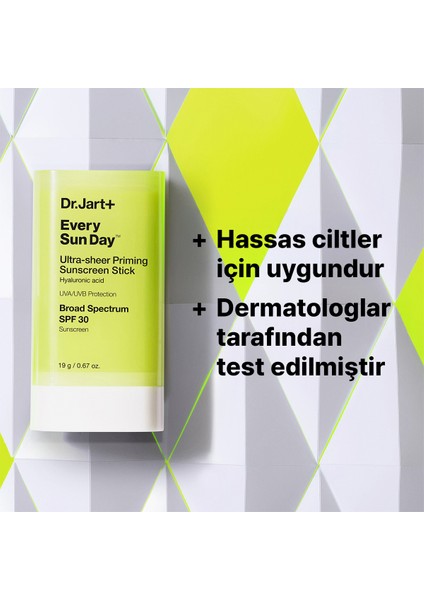 Dr. Jart Every Sun Day Ultra Şeffaf Spf 30 Güneş Koruyucu Stick 19GM/.67OZ