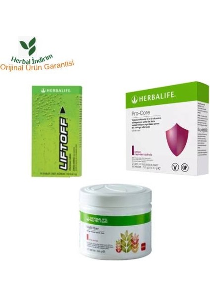 Liftoff + Multifiber +Pro-Core (Program Hediyeli Önemli 3'lü )