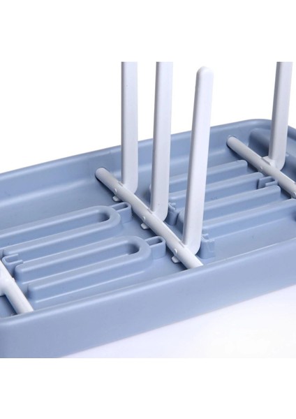 Katlanabilir Biberon ve Mama Kabı Kurutucu, Pratik ve Renkli Mavi Tasarım fırsatları