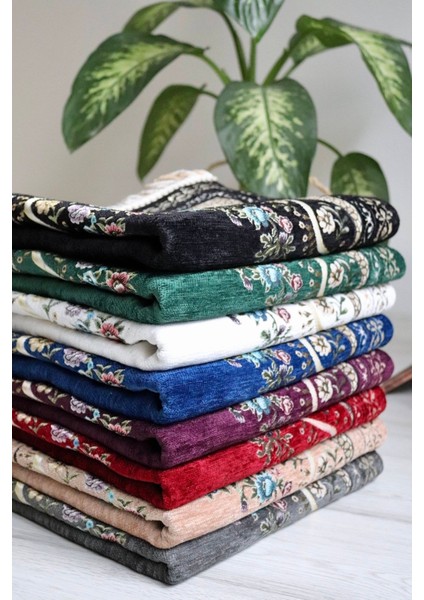 Çeyizlik Astarlı Lüks Seccade Hediyelik S1019 Siyah