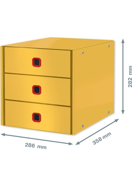 Cosy C&s Çekmeceli Evrak Rafı, Sarı modelleri