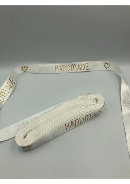 10 Metre, 2 Cm, Handmade, Baskılı Kurdele, Şerit, Dekoratif