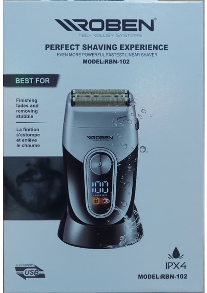 Profesyonel Günlük Tıraş Makinesi RBN-102