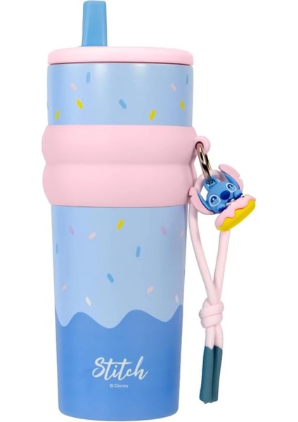 Disney Lilo&stitch Lisanslı Çift Cidarlı Pipetli Çelik Matara 800 ml (Stitch) fırsatları
