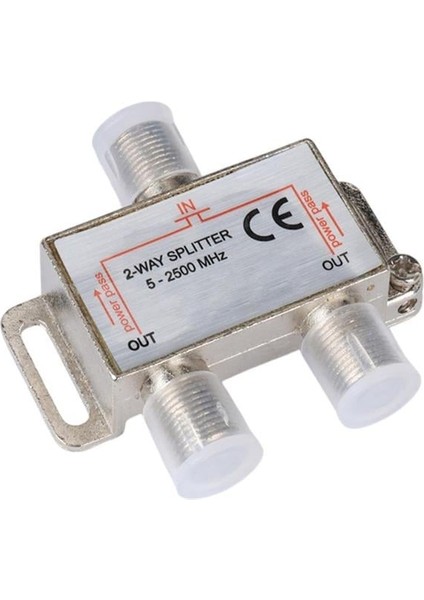HZ-2W 1/2 Anten Splitter 5-2500 Mhz Powerpass