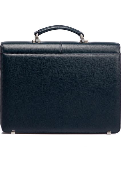 Lacivert Hakiki Deri Erkek Evrak Çantası - S1EV00021452-A38 indirimleri