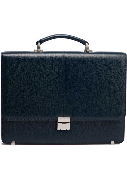 Lacivert Hakiki Deri Erkek Evrak Çantası - S1EV00021452-A38 fiyatları