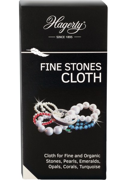 Hassas Taş Parlatma Bezi 30X36 cm – Inci, Zümrüt, Opal ve Diğer Hassas Taşlar Için Impregneli Pamuk Temizleme Bezi