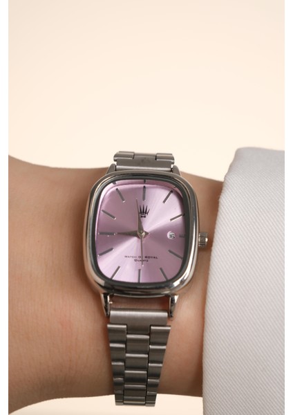 Valenza Classic Time Silver Pembe Kol Saati modelleri