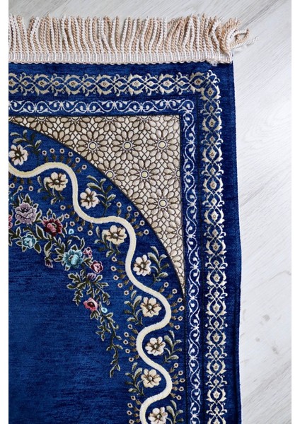 Çeyizlik Astarlı Lüks Seccade Hediyelik S1019 Siyah fırsatları