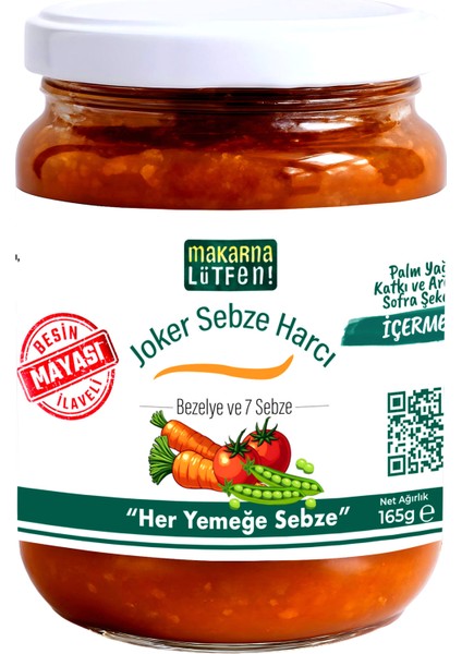 Joker Bezelye ve 7 Sebze Harcı (165 gr) modelleri