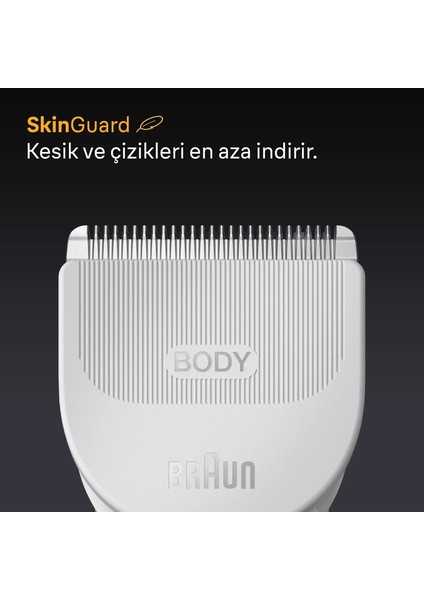 Vücut Tıraş Makinesi Series 5, +6 Aksesuar, Su Geçirmez, BG5550 modelleri