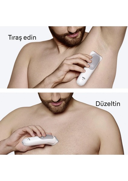 Vücut Tıraş Makinesi Series 5, +6 Aksesuar, Su Geçirmez, BG5550 indirimleri