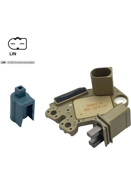 Transpor 12V Kömürlü Konjektör Valeo Tipi Soketli 220 A (2 Fiş) (Lın2-Dummy) Mercedes