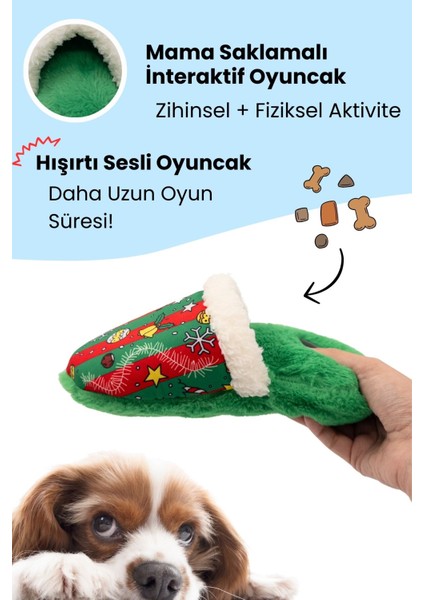 Sesli Peluş Terlik Köpek Oyuncağı | Mama Saklamalı Zeka Geliştirici Oyuncak fırsatları