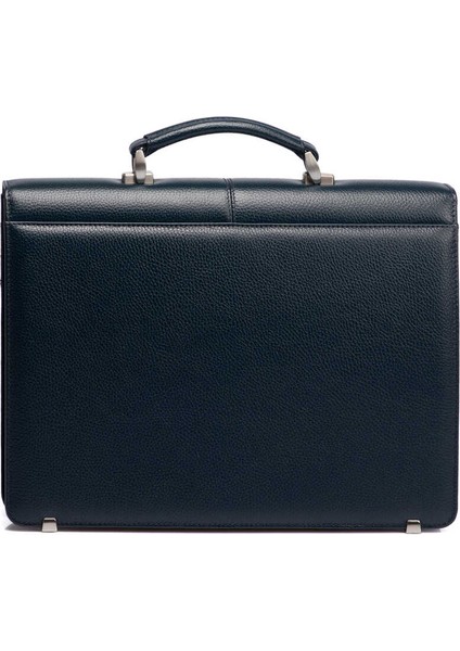 Lacivert Hakiki Deri Erkek Evrak Çantası - S1EV00021452-A38