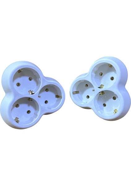 Topraklı Golyat Üçlü Priz(2 Adet)-Güvenli ve Dayanıklı modelleri