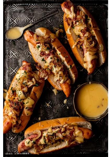 Sosisli Sandviçler Ev Duvar Salon Güzellik Salonu Ofis Dükkan Dekarasyon Kanvas Tablo fiyatları