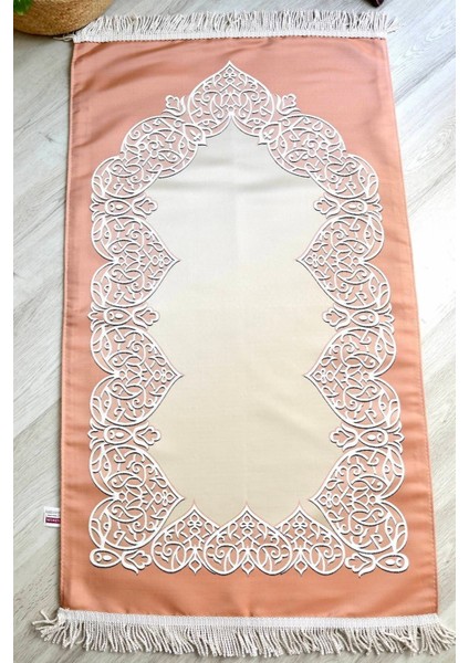 Astarlı Lüks Çeyizlik Seccade S1022 Somon modelleri