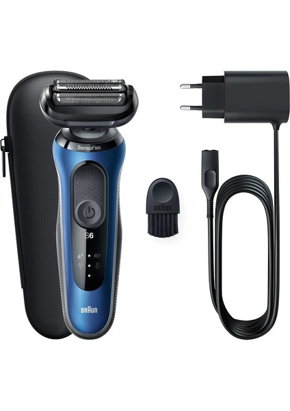 Yeni Seri 6 B1000S Kablosuz Tıraş Makinesi, Autosense, Sensoflex, Easyclick, Islak & Kuru