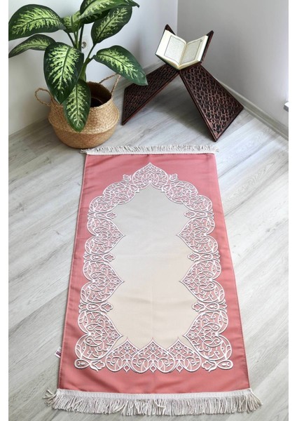 Astarlı Lüks Çeyizlik Seccade S1022 Pembe